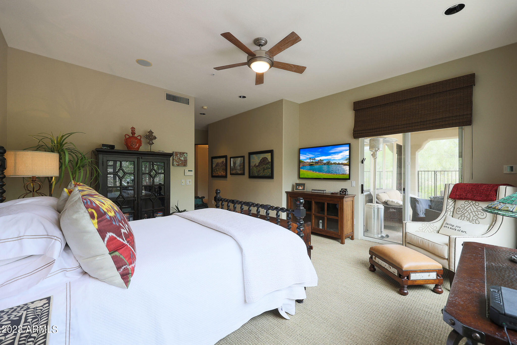 8953 East Mountain Spring Road Scottsdale, AZ 85255 - Photo 19 of 32 Main Bedroom