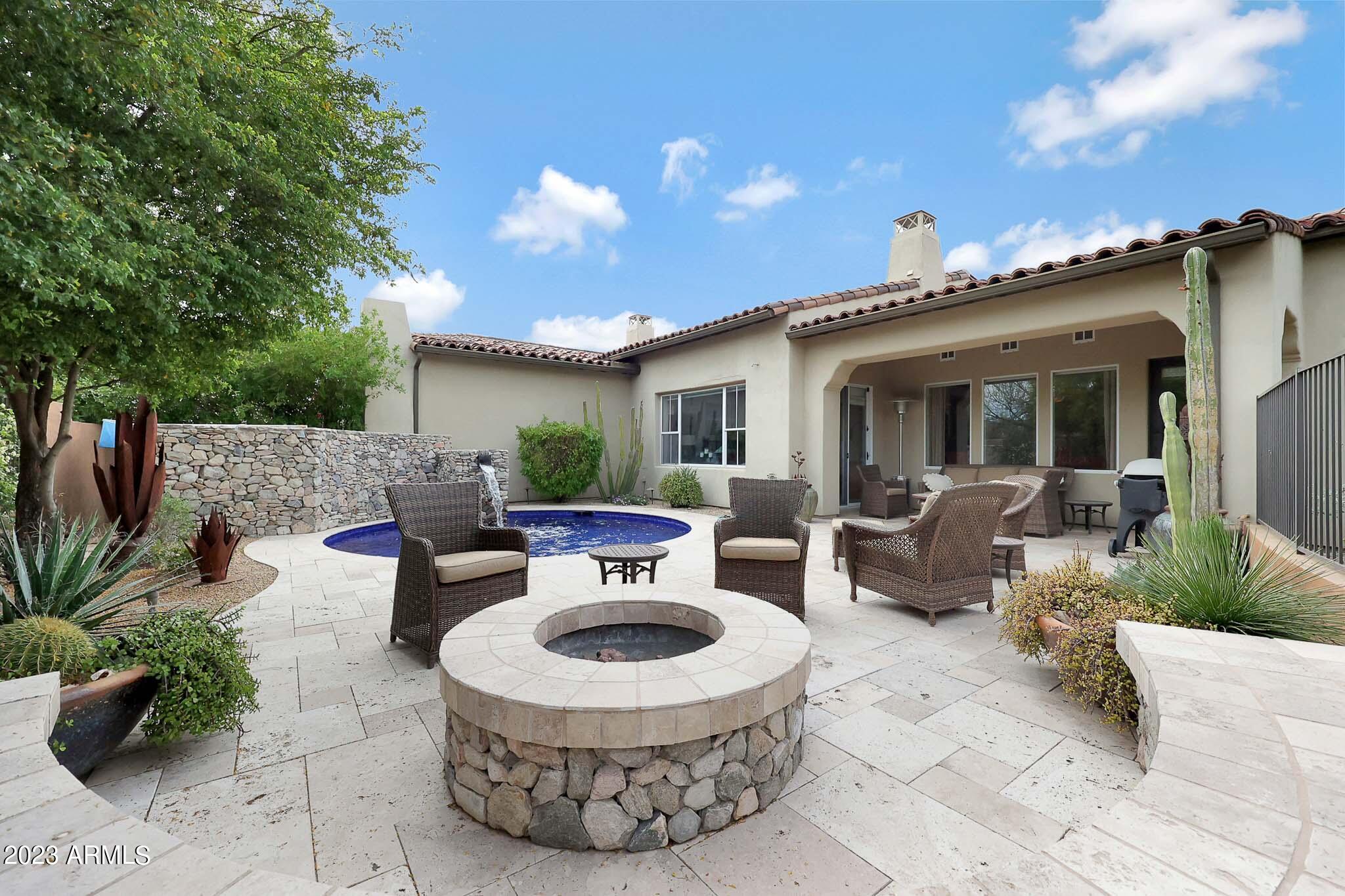 8953 East Mountain Spring Road Scottsdale, AZ 85255 - Photo 30 of 32 Large back yard