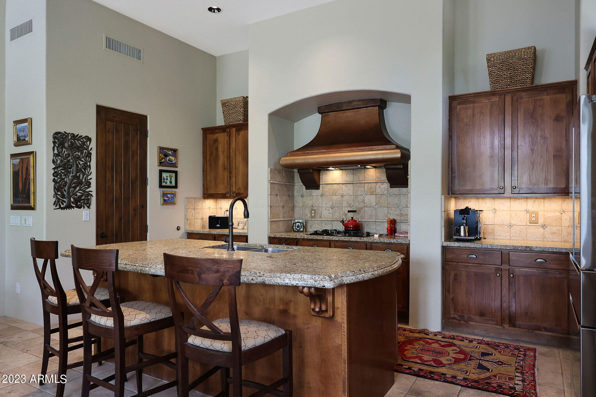 8953 East Mountain Spring Road Scottsdale, AZ 85255 - Photo 8 of 32 Kitchen Island