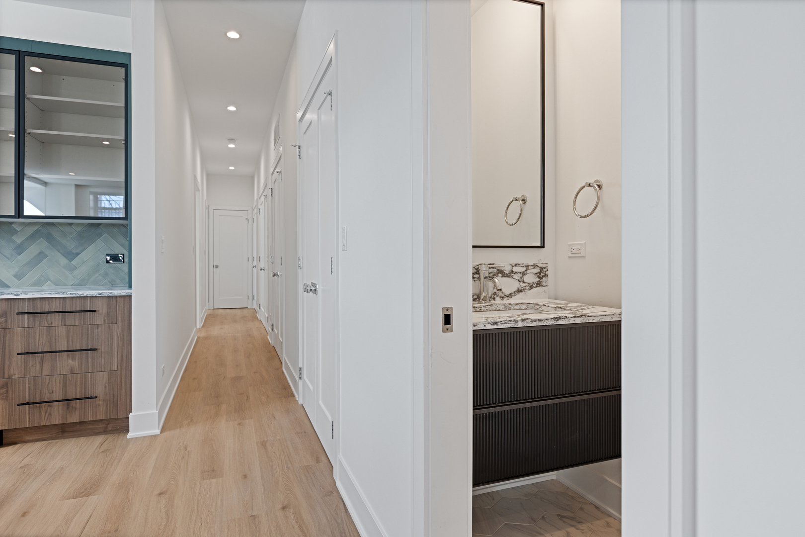 3614 North Marshfield Avenue Chicago, IL 60613 - Photo 43 of 61 a view of bathroom with dual sinks