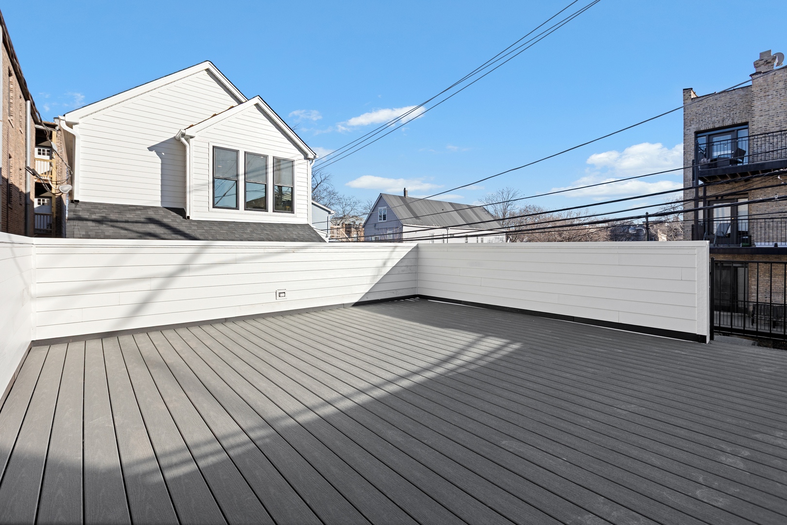 3614 North Marshfield Avenue Chicago, IL 60613 - Photo 51 of 61 a view of a roof deck