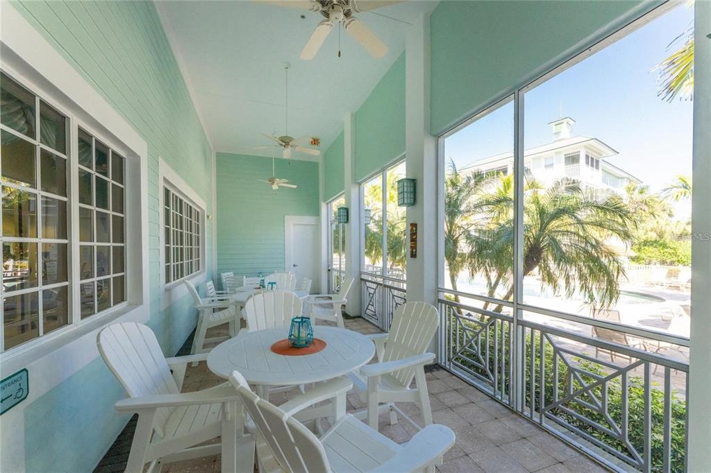 5123 Melbourne Street, Unit D203 Punta Gorda, FL 33980 - Photo 13 of 16 a view of a dining room with furniture window and outside view