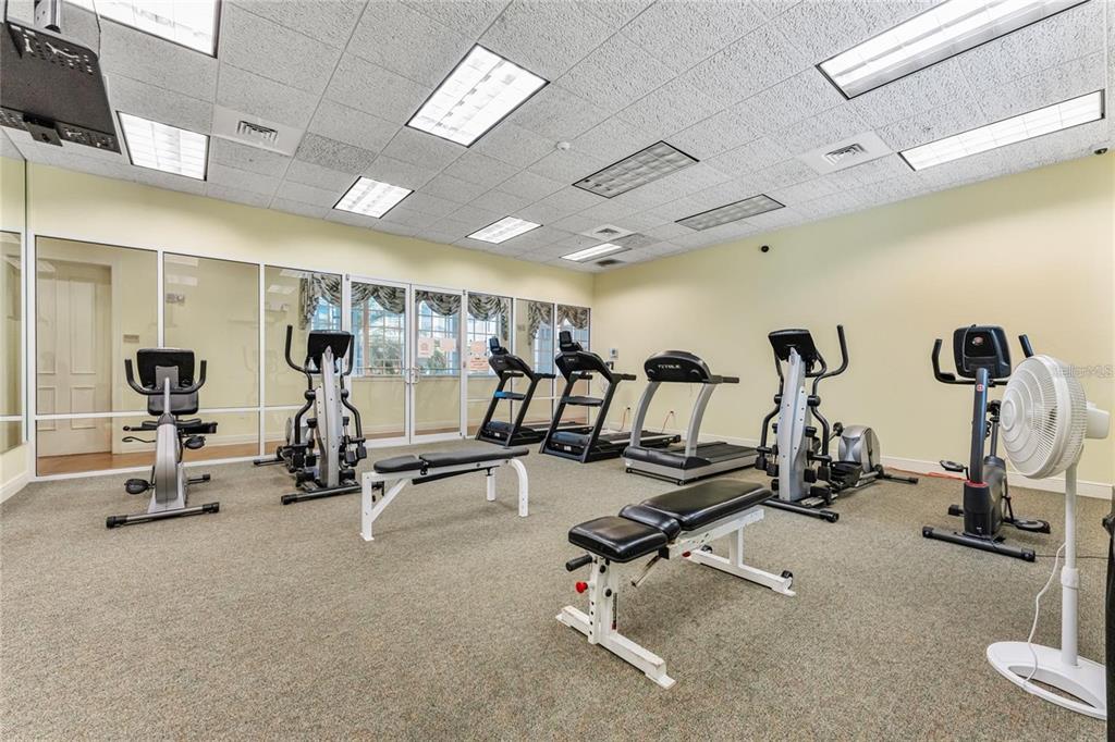 5123 Melbourne Street, Unit D203 Punta Gorda, FL 33980 - Photo 16 of 16 a view of a room with gym equipment