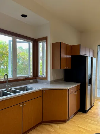 a view of a room with a sink