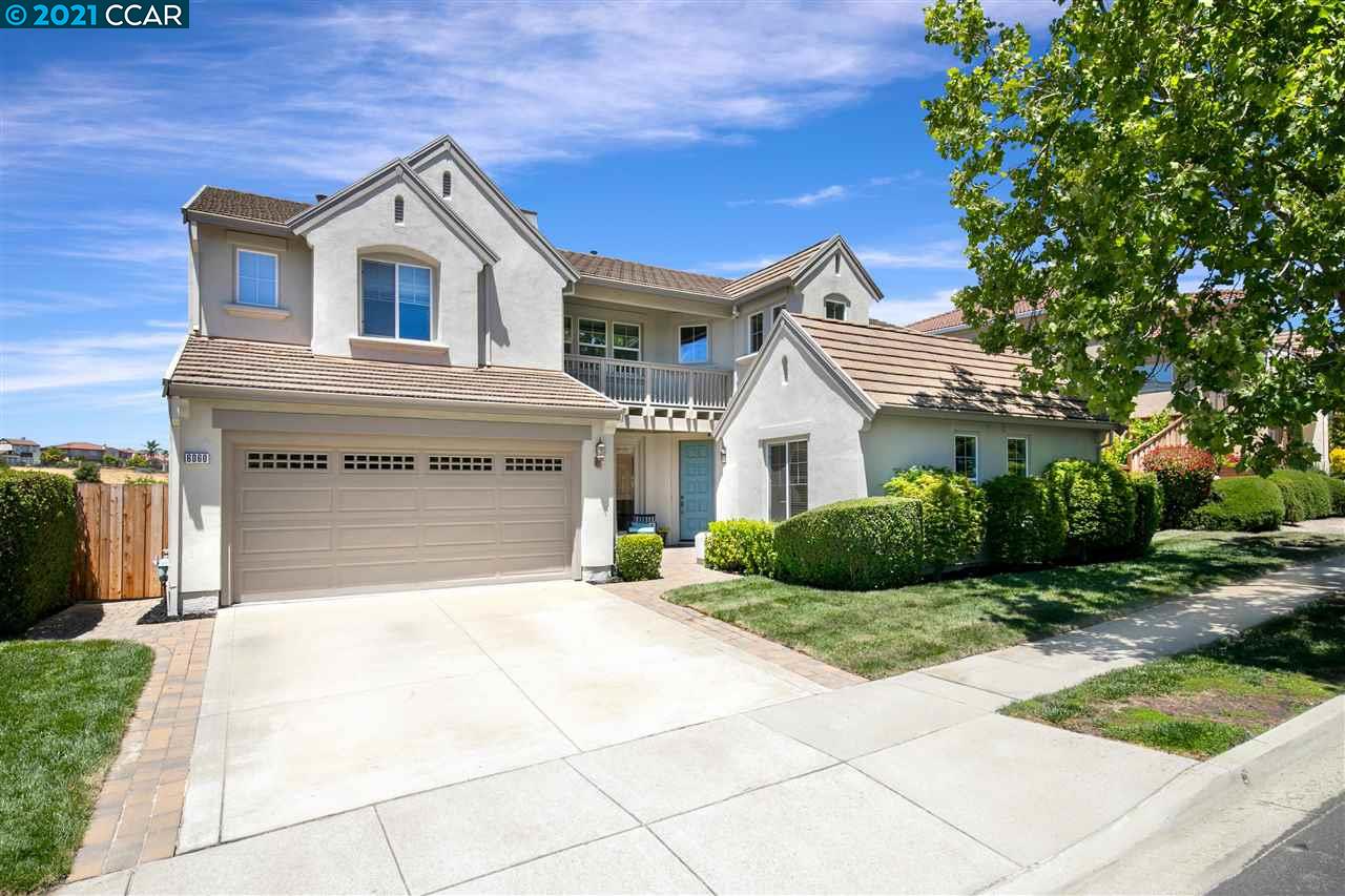 6060 Tigerside Way San Ramon, CA 94582 - Photo 1 of 1 a front view of a house with a yard and garage
