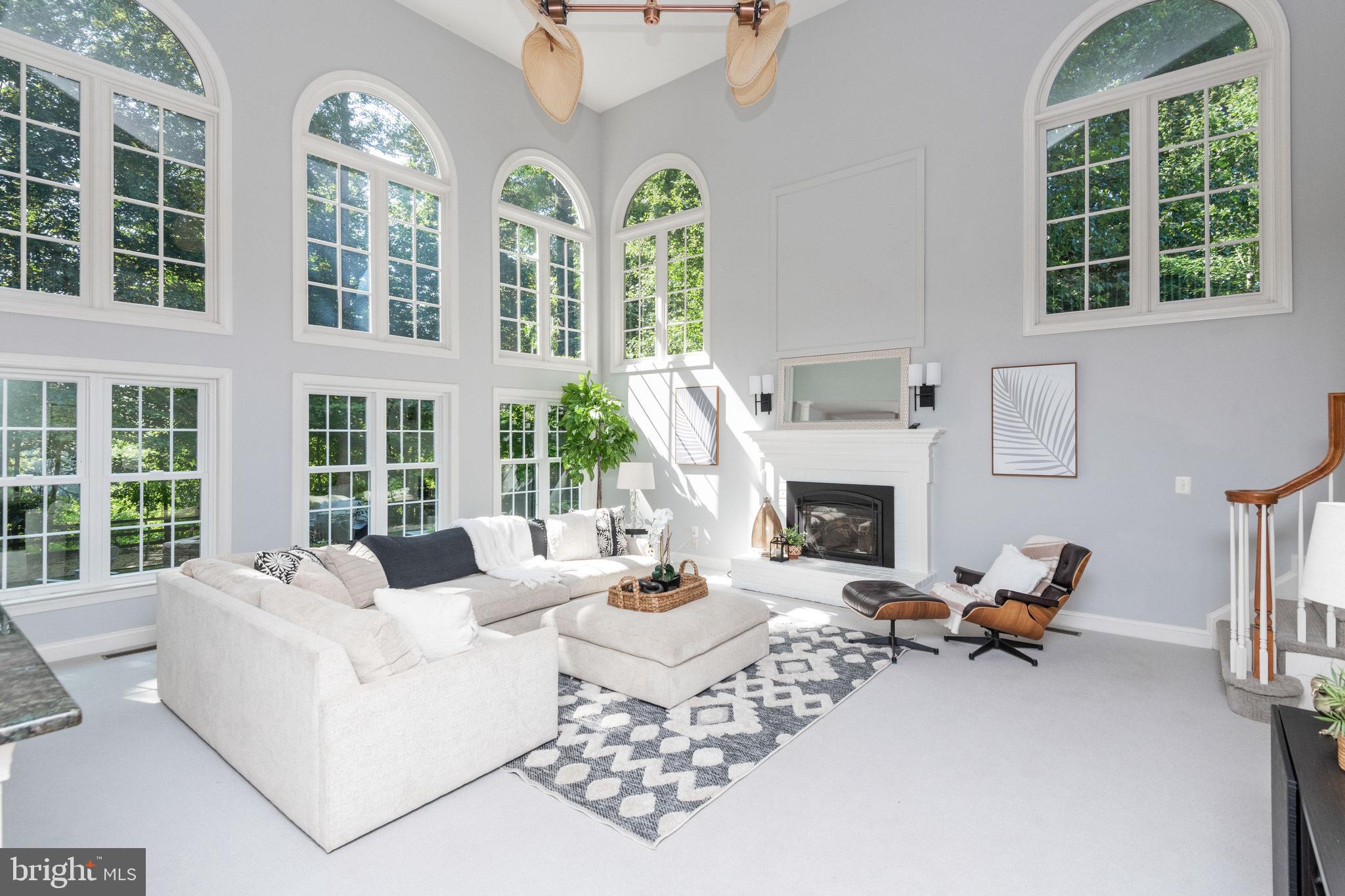 3466 Monarch Drive Edgewater, MD 21037 - Photo 16 of 51 Family Room with Gas Fireplace