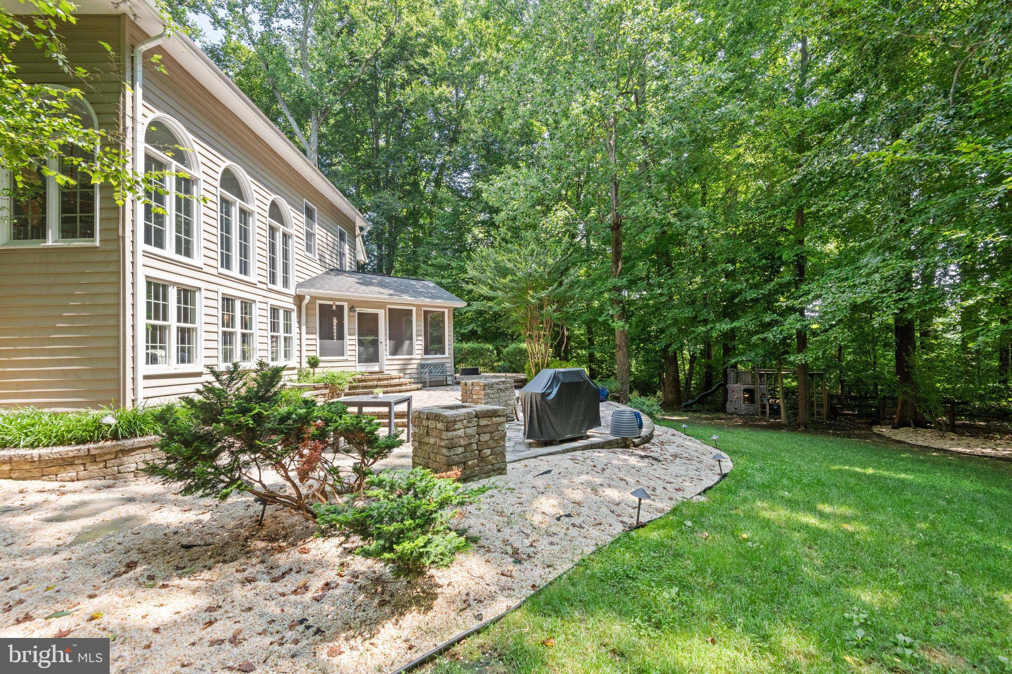 3466 Monarch Drive Edgewater, MD 21037 - Photo 42 of 51 Private Rear Yard with Patio