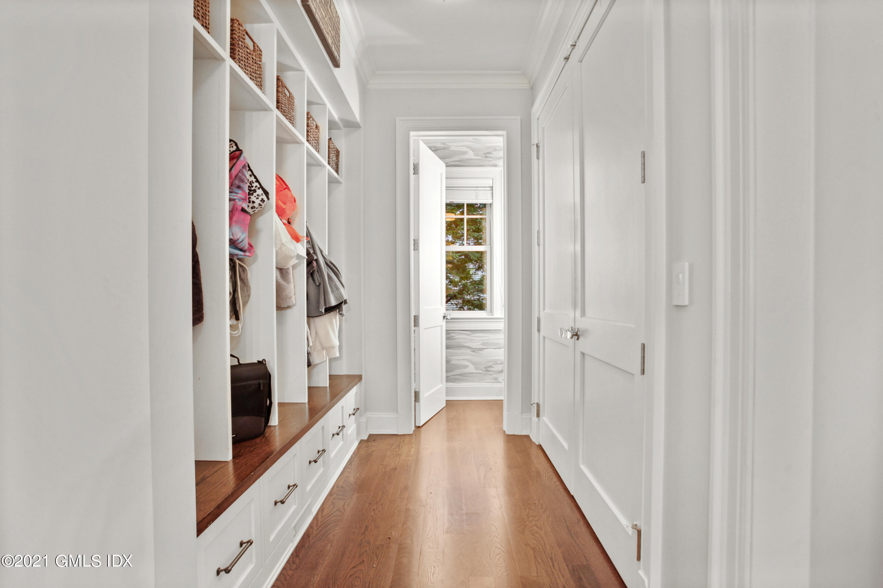 48 Winthrop Drive Riverside, CT 06878 - Photo 17 of 40 a view of an entryway with wooden floor