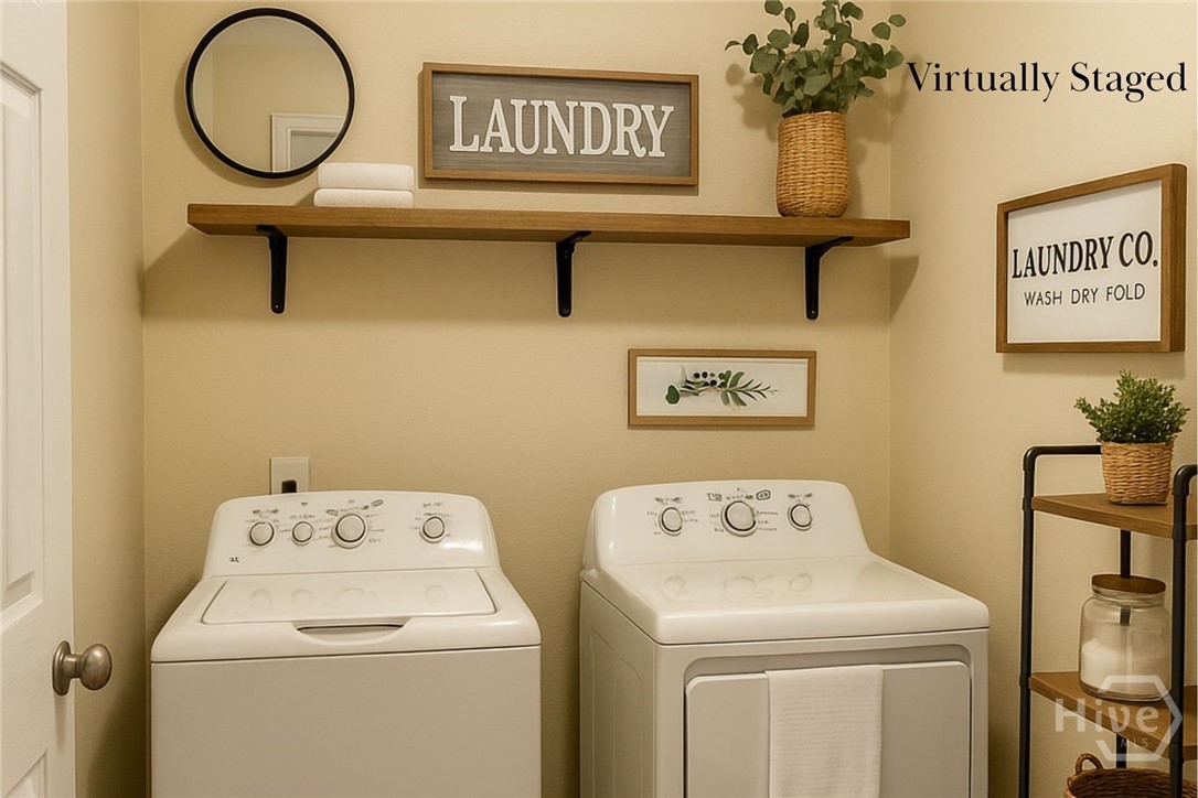 15 Hasty Point Road Port Wentworth, GA 31407 - Photo 18 of 26 Virtually staged laundry room