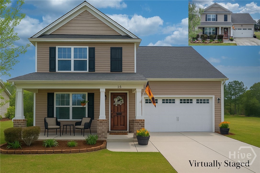 15 Hasty Point Road Port Wentworth, GA 31407 - Photo 2 of 26 Virtually Staged Front of 15 Hasty Point