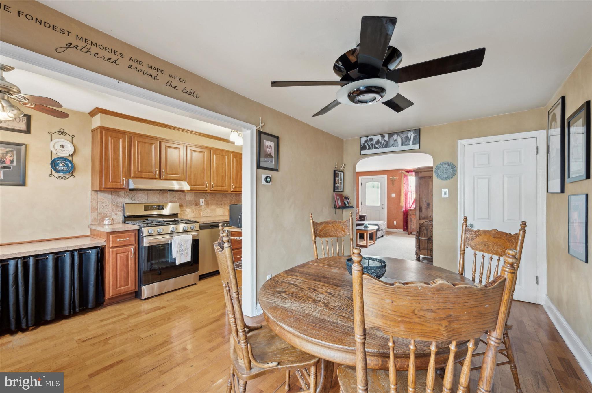 5229 North Springfield Road Clifton Heights, PA 19018 - Photo 8 of 25 a view of a dining room with furniture window and wooden floor