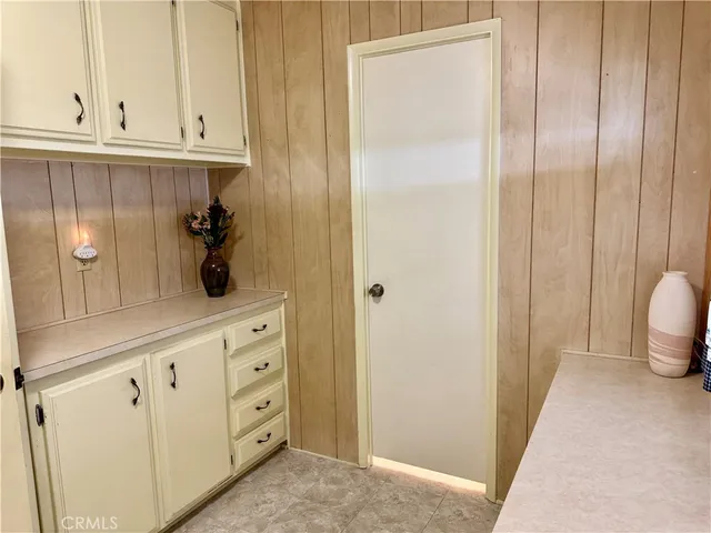 a view of a closet and storage
