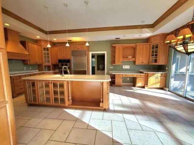 a view of outdoor space with a balcony