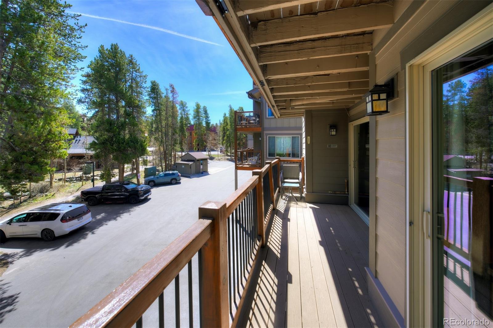 760 Columbine Road, Unit B6 Breckenridge, CO 80424 - Photo 14 of 39 a view of outdoor space with seating area