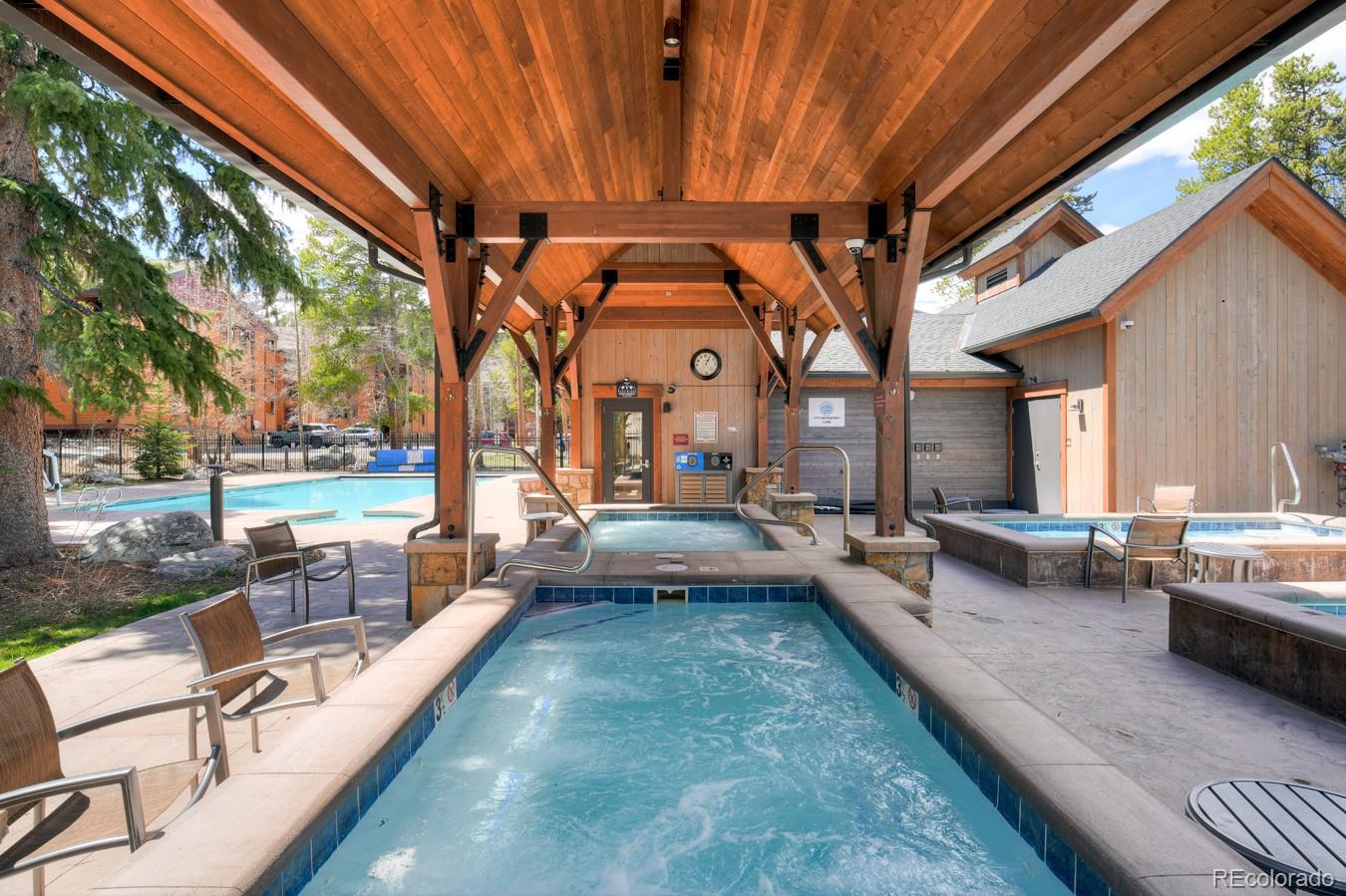 760 Columbine Road, Unit B6 Breckenridge, CO 80424 - Photo 23 of 39 a view of a living room and balcony
