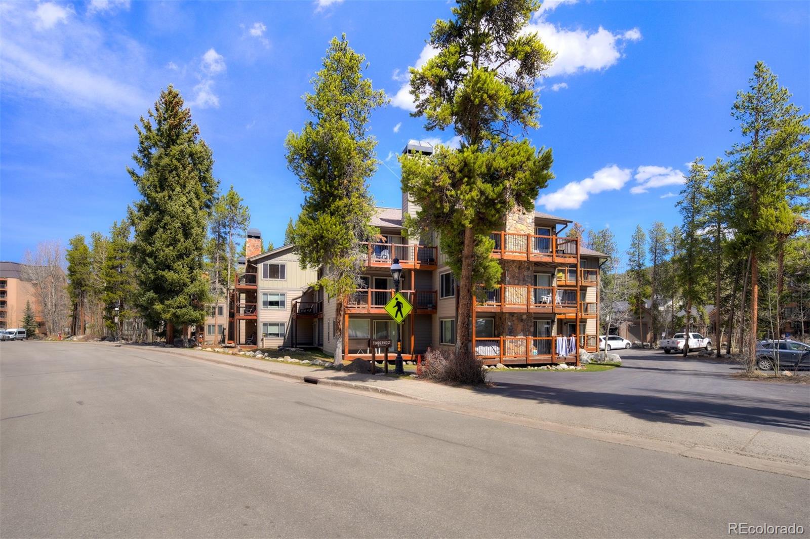 760 Columbine Road, Unit B6 Breckenridge, CO 80424 - Photo 33 of 39 a view of a street with a building