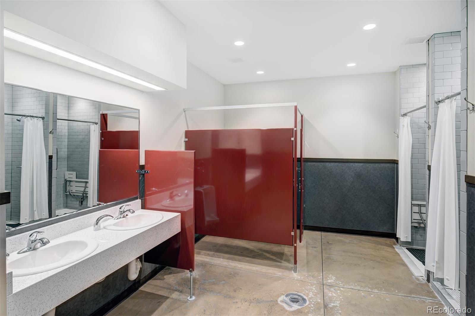 760 Columbine Road, Unit B6 Breckenridge, CO 80424 - Photo 36 of 39 a bathroom with a sink shower and a mirror