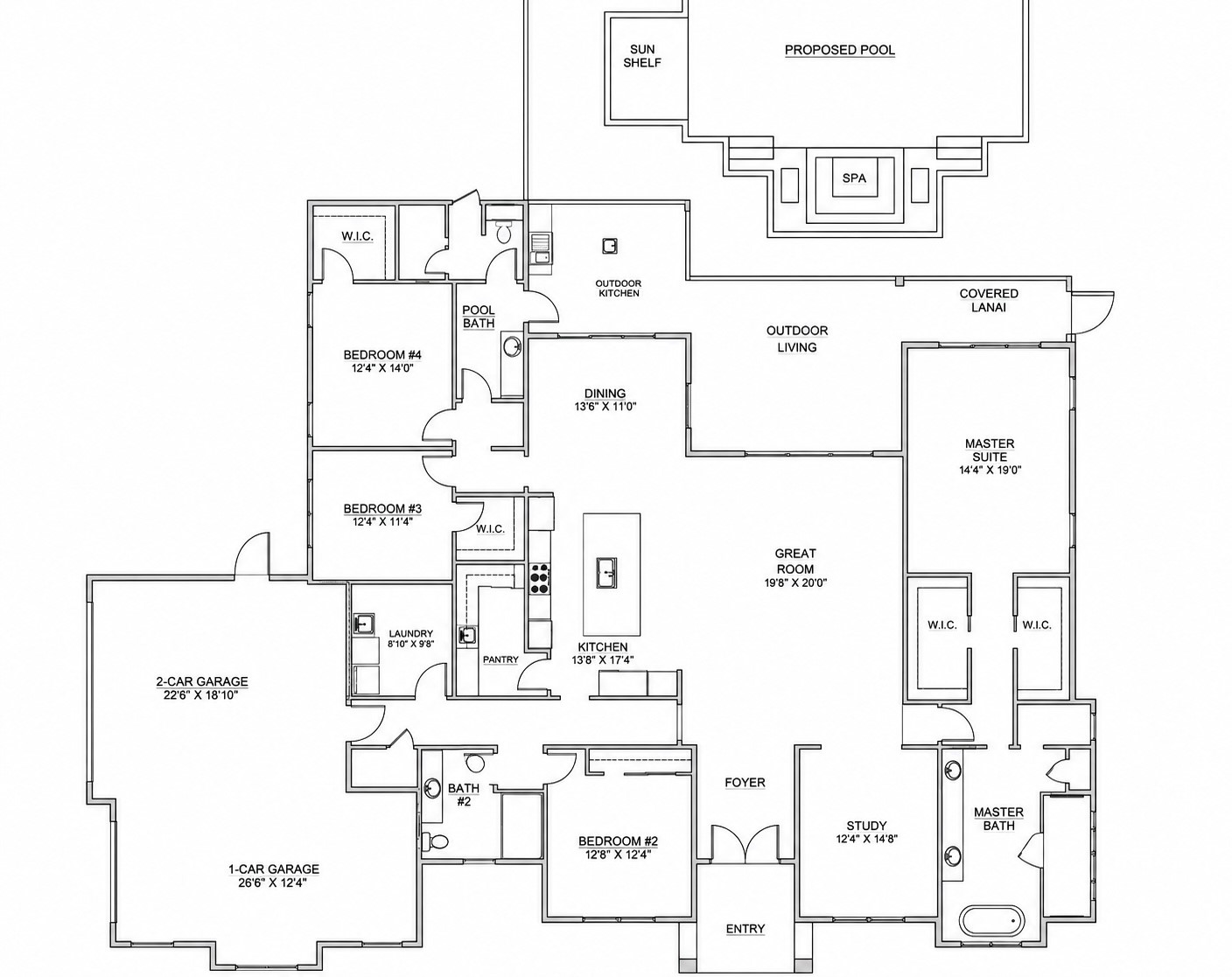 181 Branding Iron Road Huntsville, TX 77340 - Photo 21 of 21 Floor Plan
