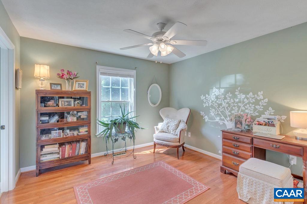 205 Old Stony Ridge Road Afton, VA 22920 - Photo 28 of 70 a living room with furniture and a bookshelf