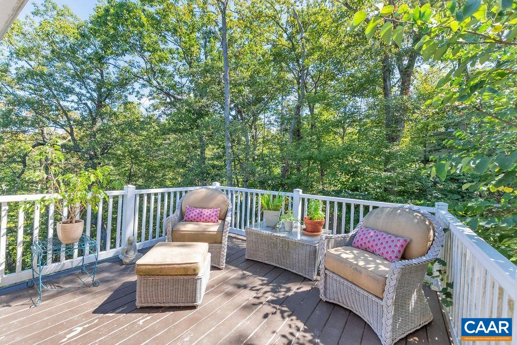 205 Old Stony Ridge Road Afton, VA 22920 - Photo 50 of 70 a view of a two chairs in the deck