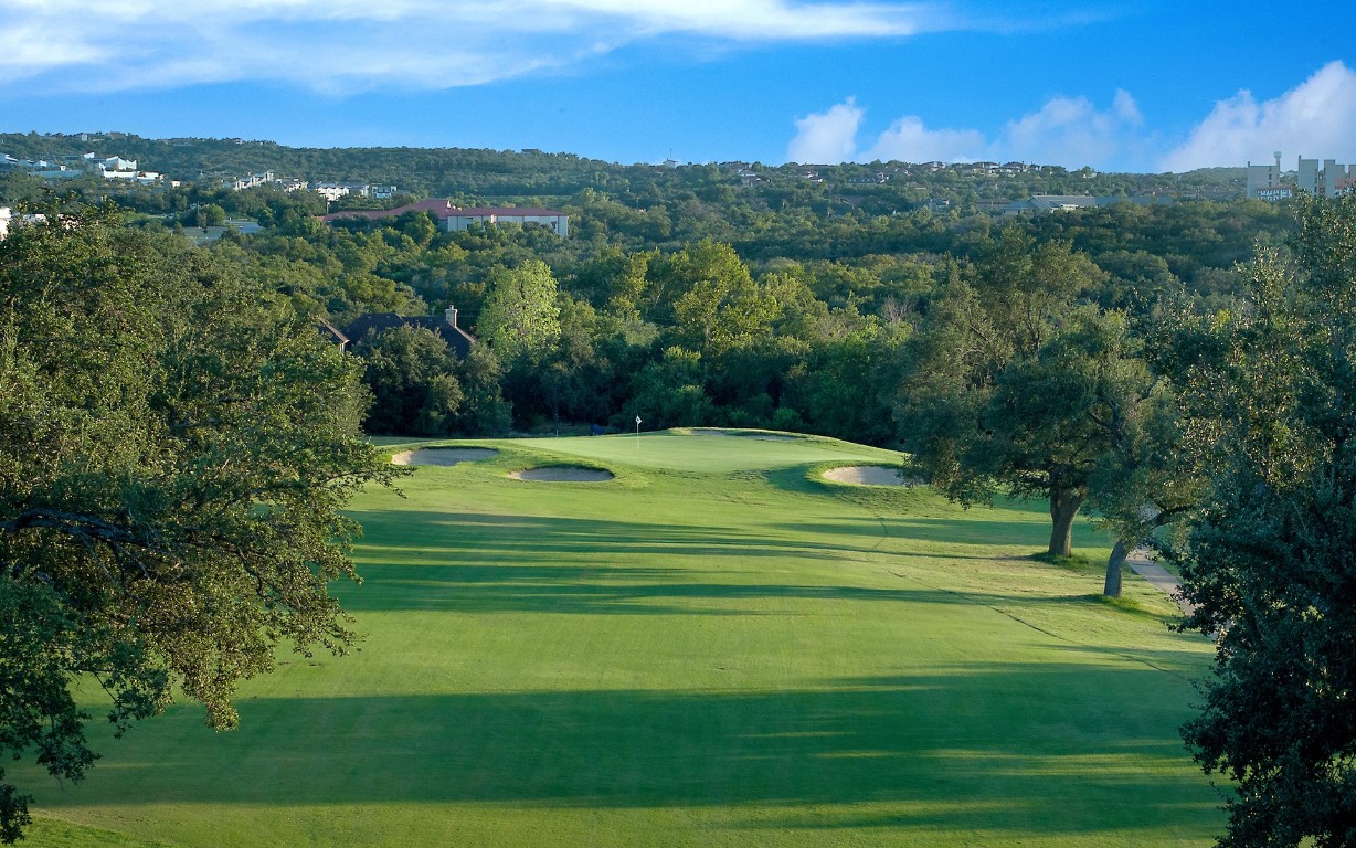16 Tournament Way The Hills, TX 78738 - Photo 32 of 40 a view of a golf course with a garden