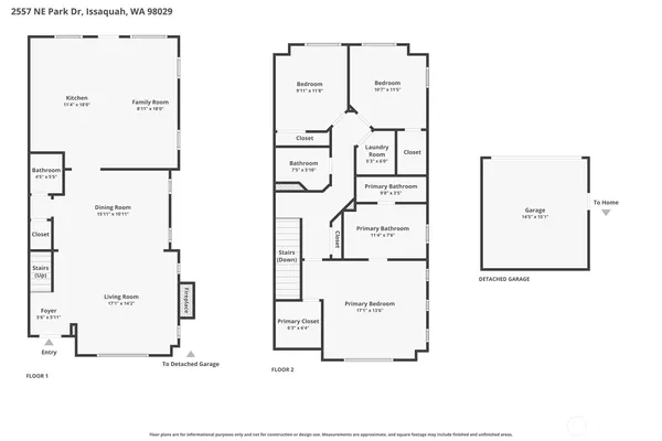 $1,198,000 | 2557 Northeast Park Drive, Issaquah, WA 98029