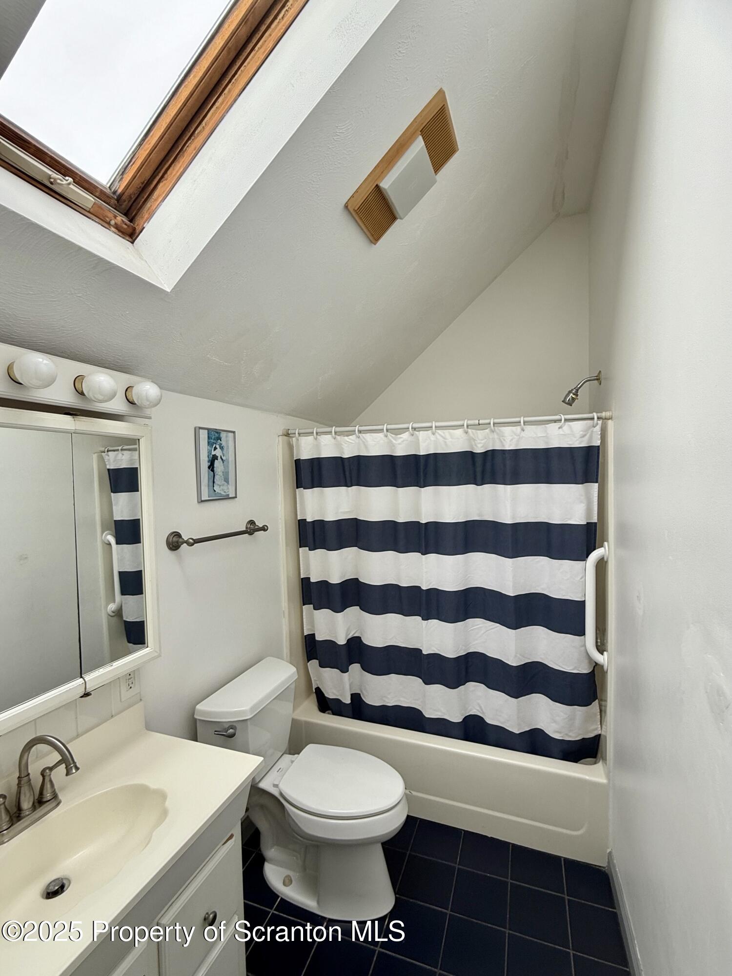 302 Main Street Blakely, PA 18452 - Photo 31 of 38 a bathroom with a sink toilet and shower