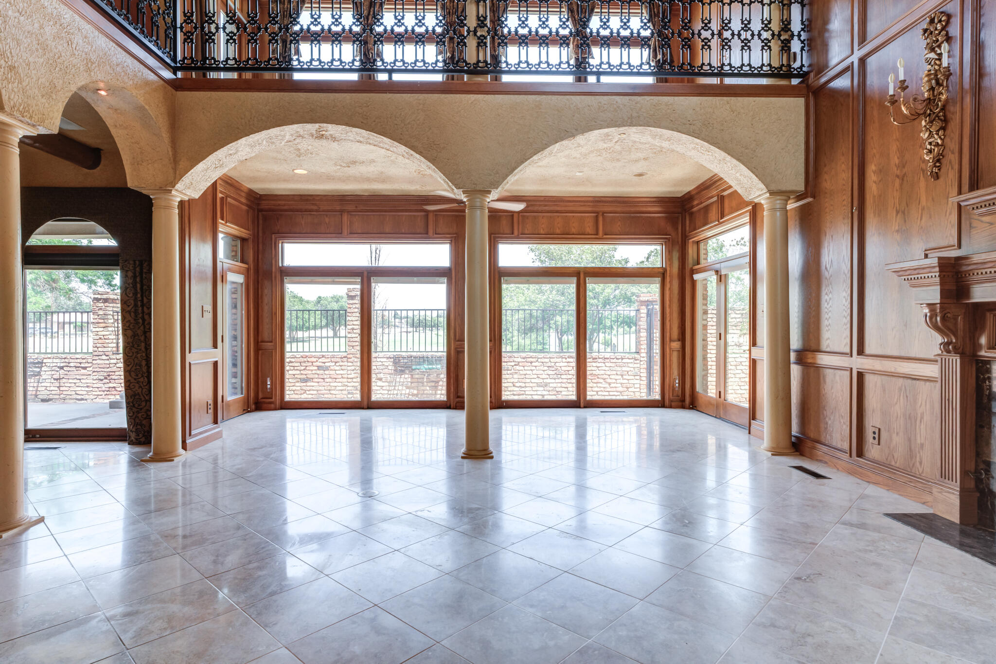 8901 York Place Lubbock, TX 79424 - Photo 20 of 45 a view of an entryway with a floor to ceiling window and an entryway