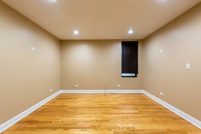 a view of empty room