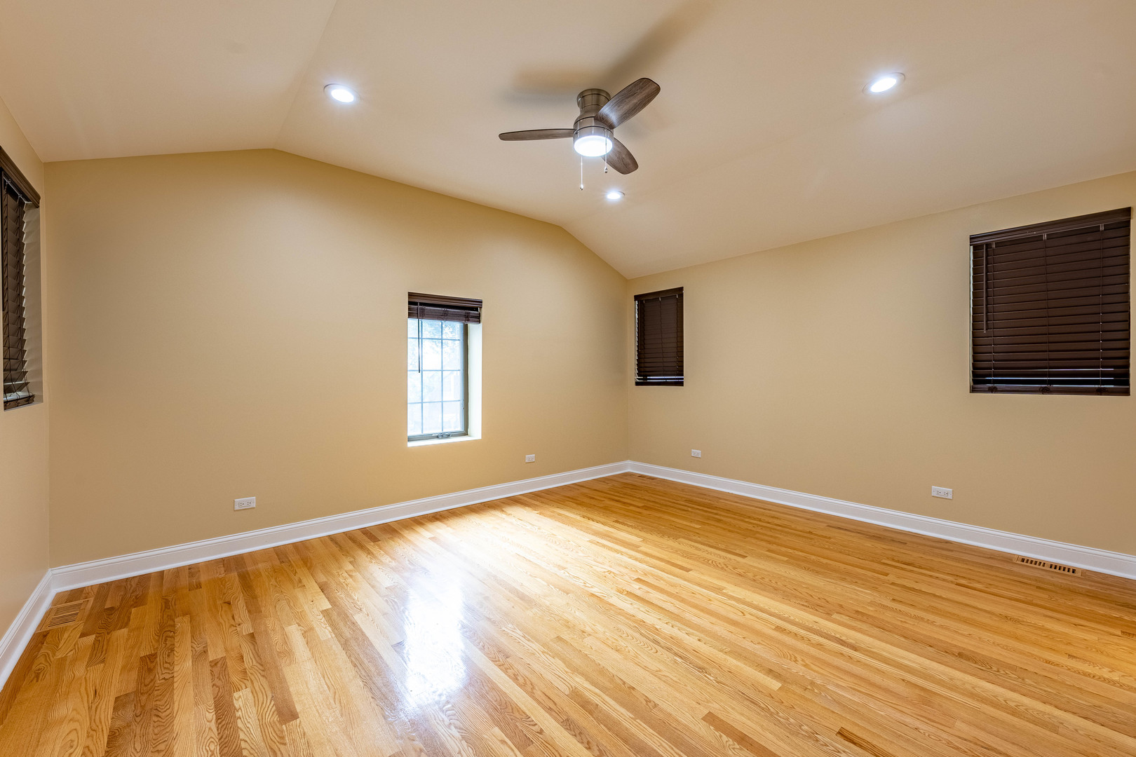2012 West Coulter Street Chicago, IL 60608 - Photo 25 of 47 a view of an empty room with wooden floor and a window