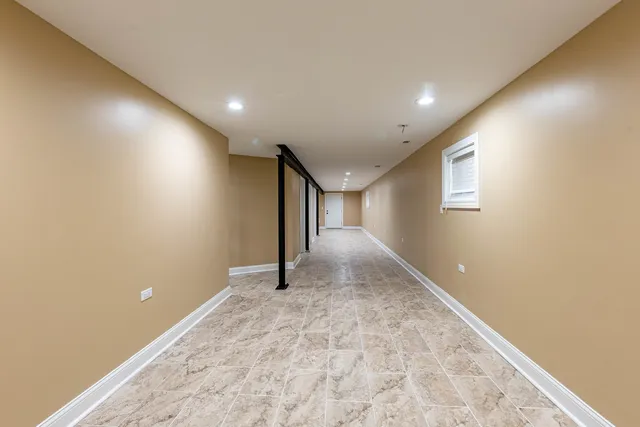 a bathroom with a sink and dryer