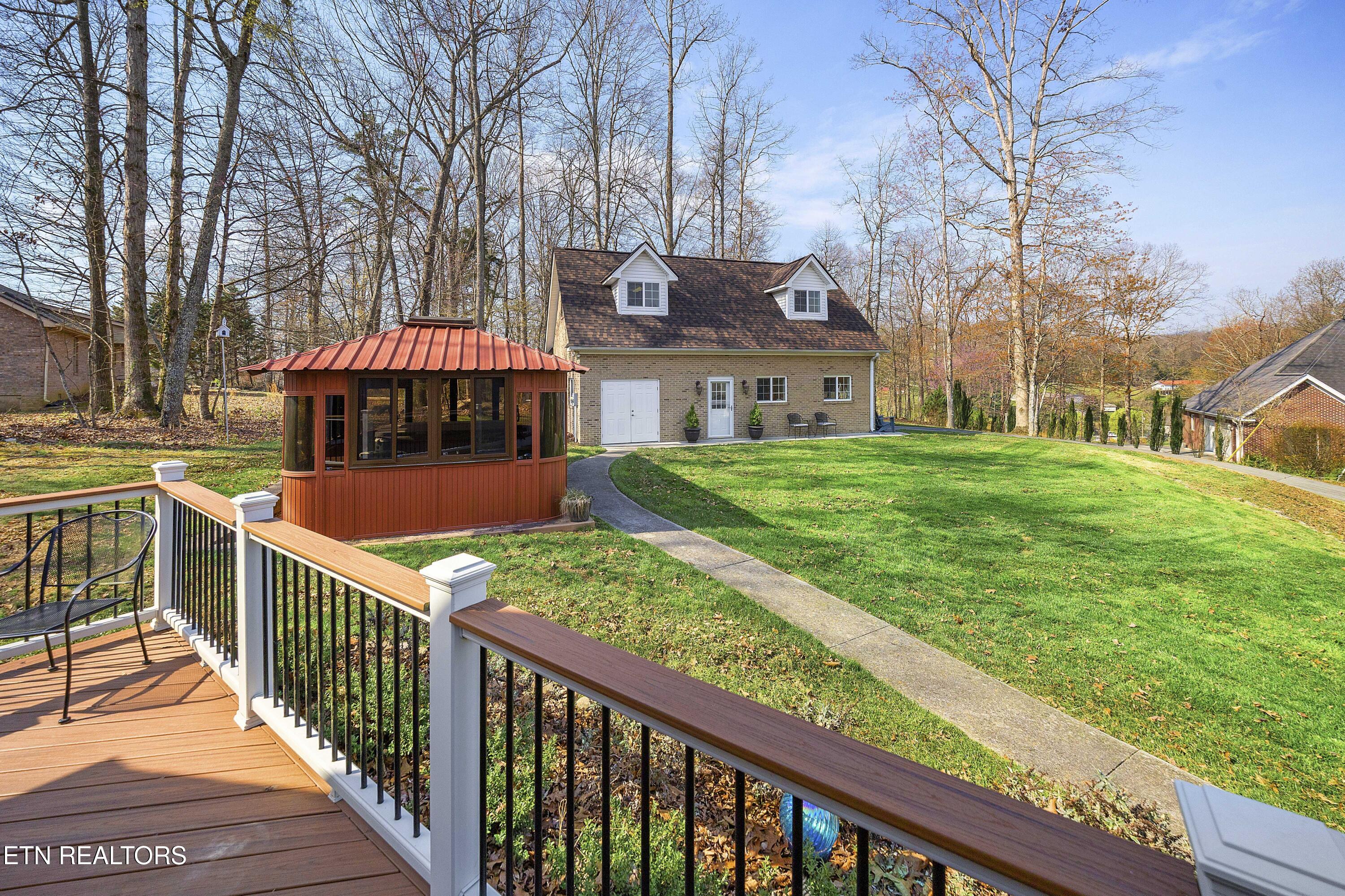 225 Alpine Drive Clinton, TN 37716 - Photo 38 of 41 View from Back Deck