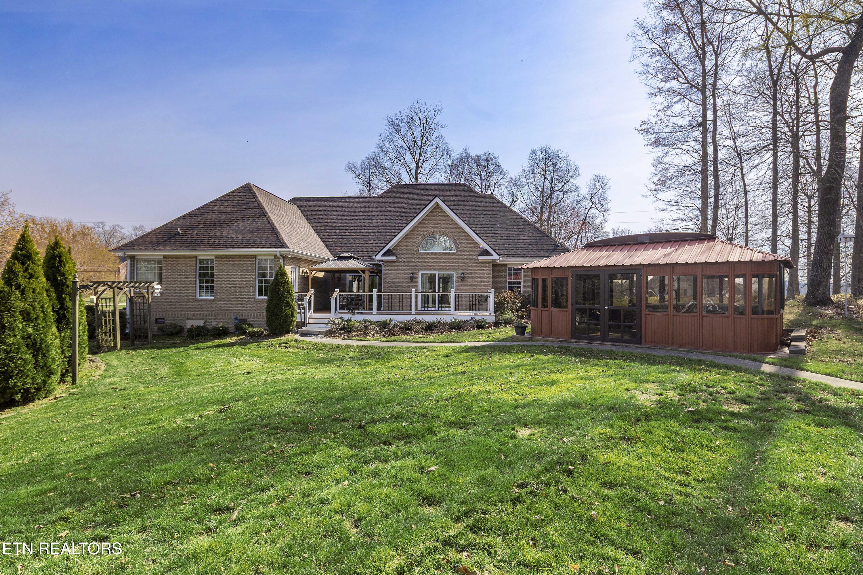 225 Alpine Drive Clinton, TN 37716 - Photo 40 of 41 Large Backyard
