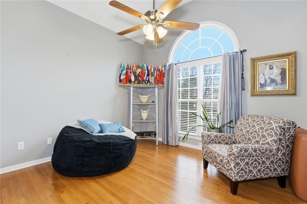 170 Sable Trace Trail Acworth, GA 30102 - Photo 27 of 48 a living room with furniture and a flat screen tv