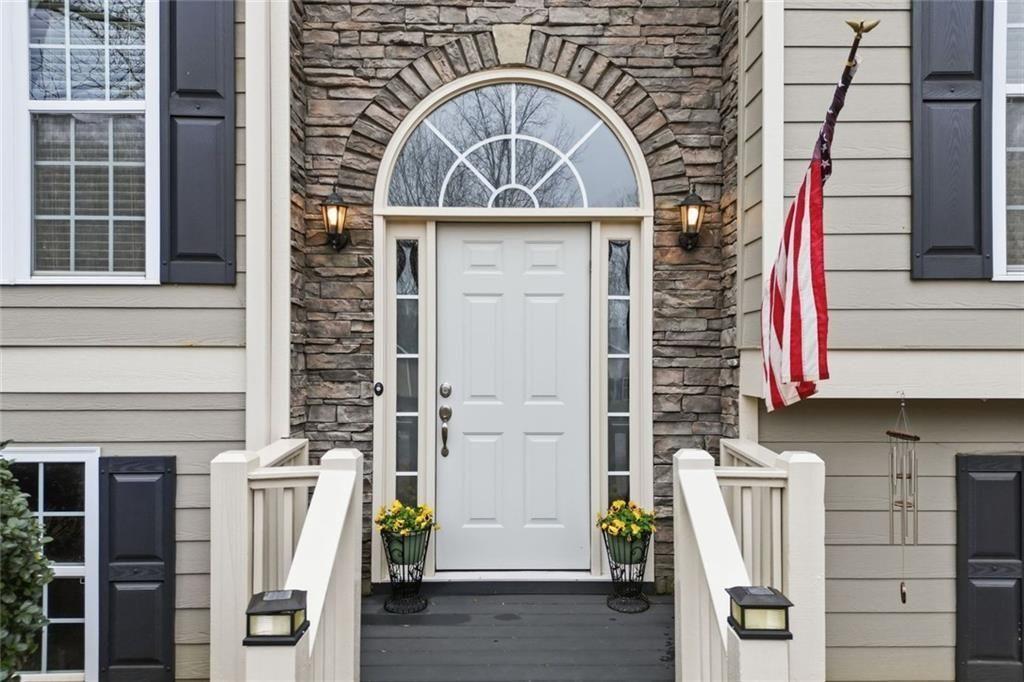 170 Sable Trace Trail Acworth, GA 30102 - Photo 3 of 48 a front view of a house with a wooden door