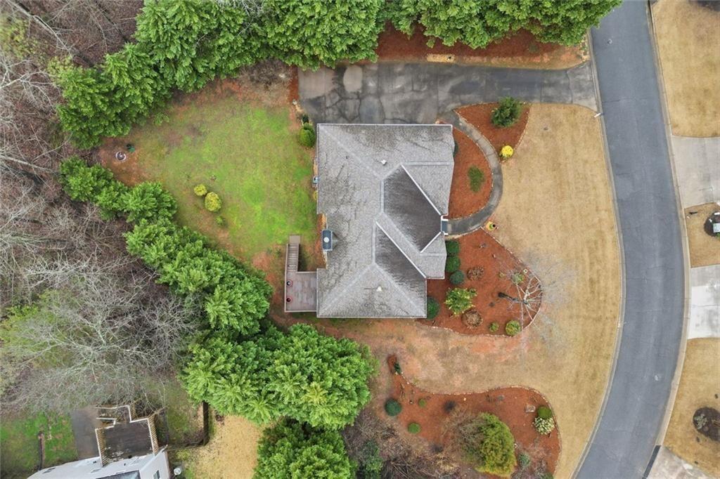 170 Sable Trace Trail Acworth, GA 30102 - Photo 40 of 48 an aerial view of a house with a yard