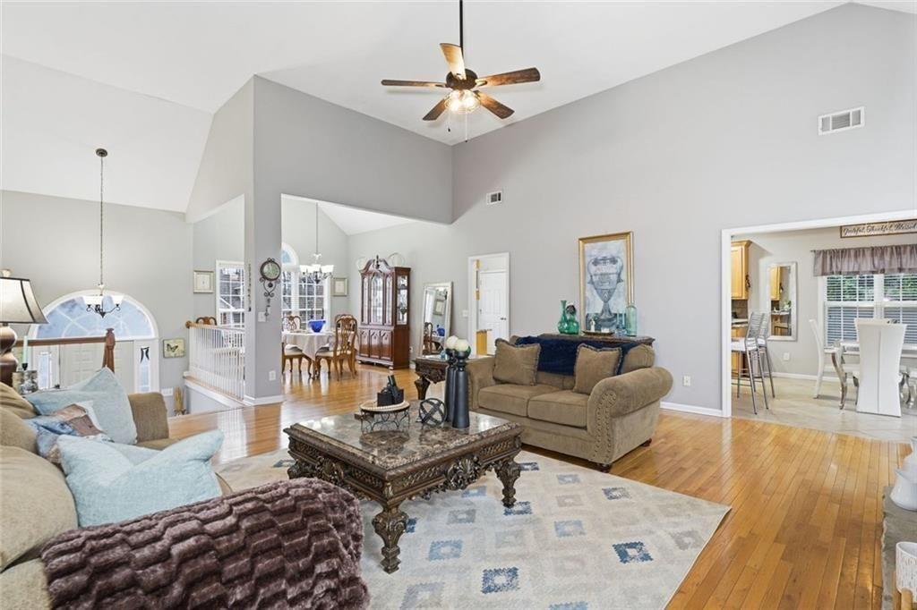 170 Sable Trace Trail Acworth, GA 30102 - Photo 9 of 48 a living room with furniture and wooden floor