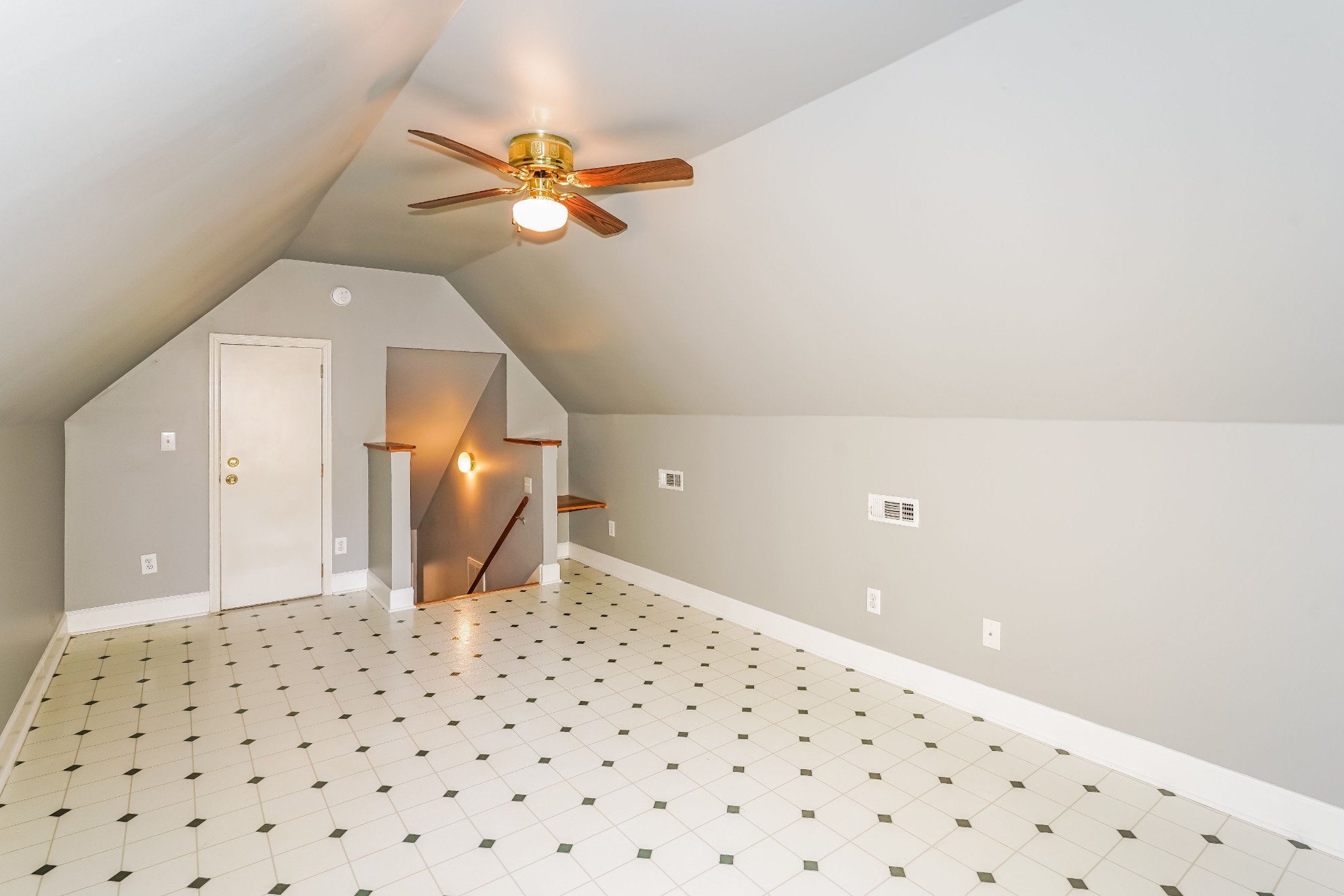306 Crooked Oak Court Franklin, TN 37067 - Photo 13 of 27 a view of a hallway with a chandelier fan and wooden floor