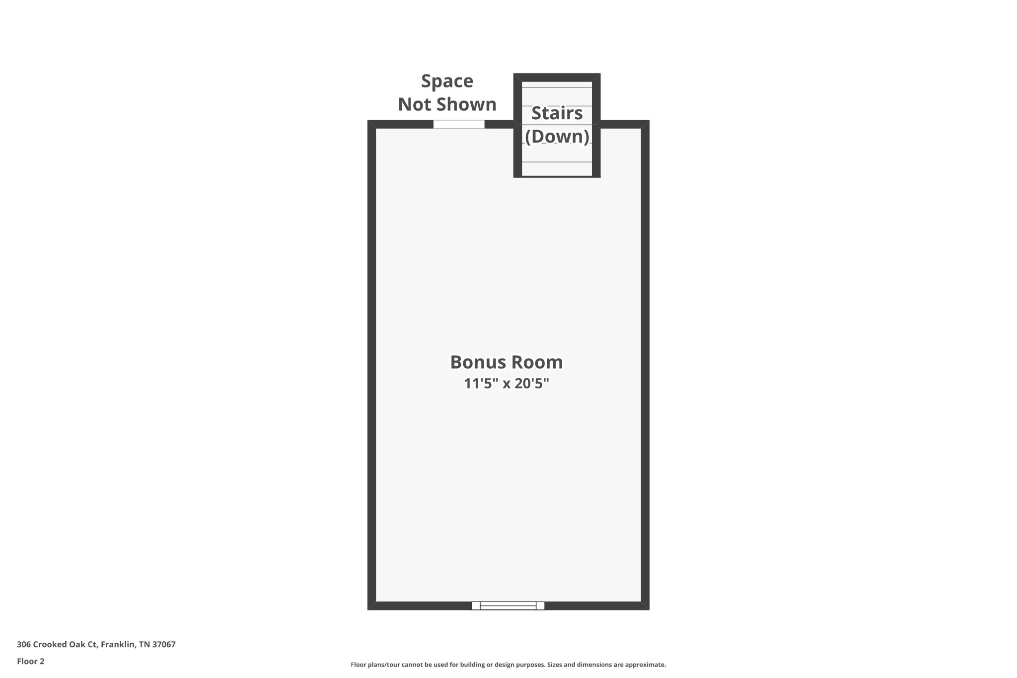 306 Crooked Oak Court Franklin, TN 37067 - Photo 27 of 27 a picture of a floor plan