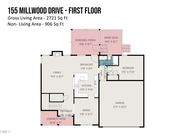 $490,000 | 155 Millwood Drive, Clayton, NC 27527