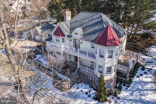 400 Orchard Way Wayne, PA 19087 - Photo 2 of 60 Aerial view Exterior and Deck