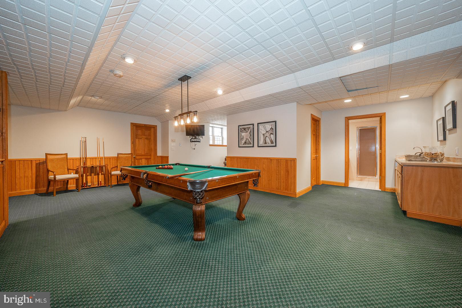 400 Orchard Way Wayne, PA 19087 - Photo 42 of 60 a living room with furniture pool table and window