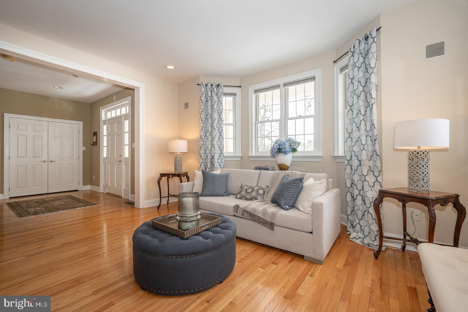 400 Orchard Way Wayne, PA 19087 - Photo 8 of 60 a living room with furniture and wooden floor