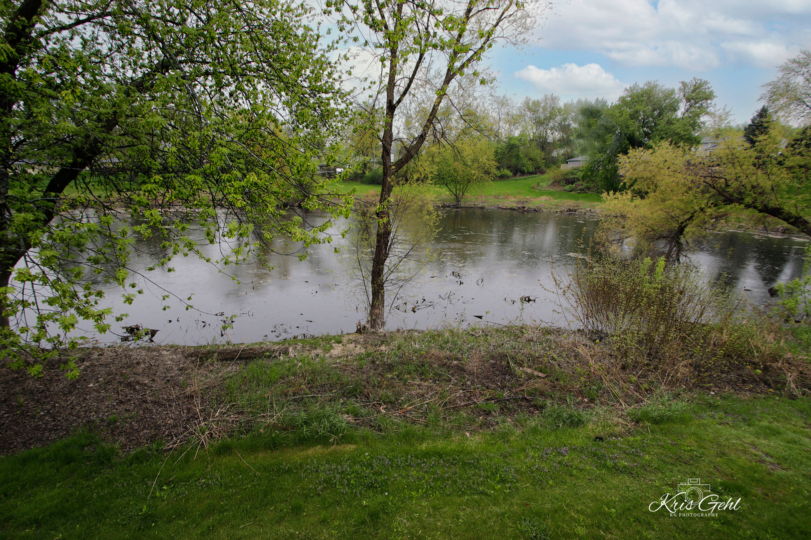 Undisclosed Address Lindenhurst, IL 60046 - Photo 32 of 32 a view of a lake with a yard