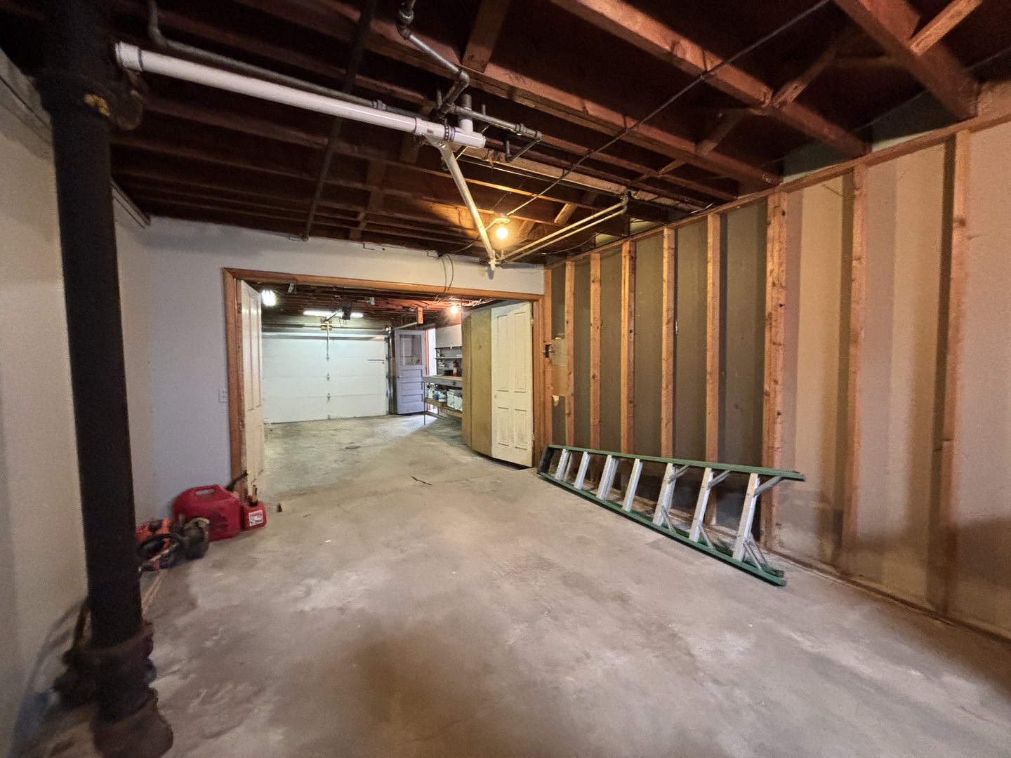 2208 Stieg Road Woodstock, IL 60098 - Photo 14 of 15 a view of a room with wooden walls