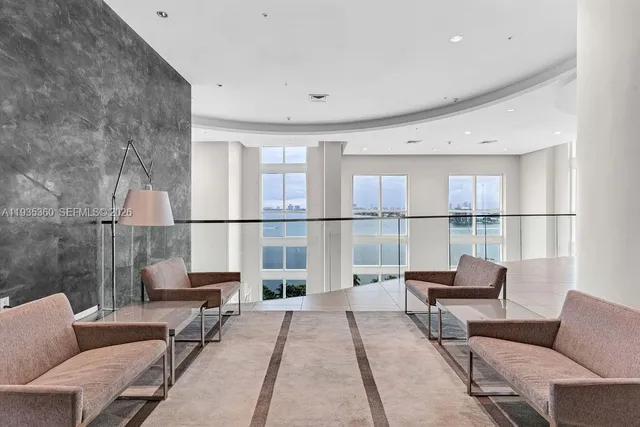 a view of a city with tall buildings