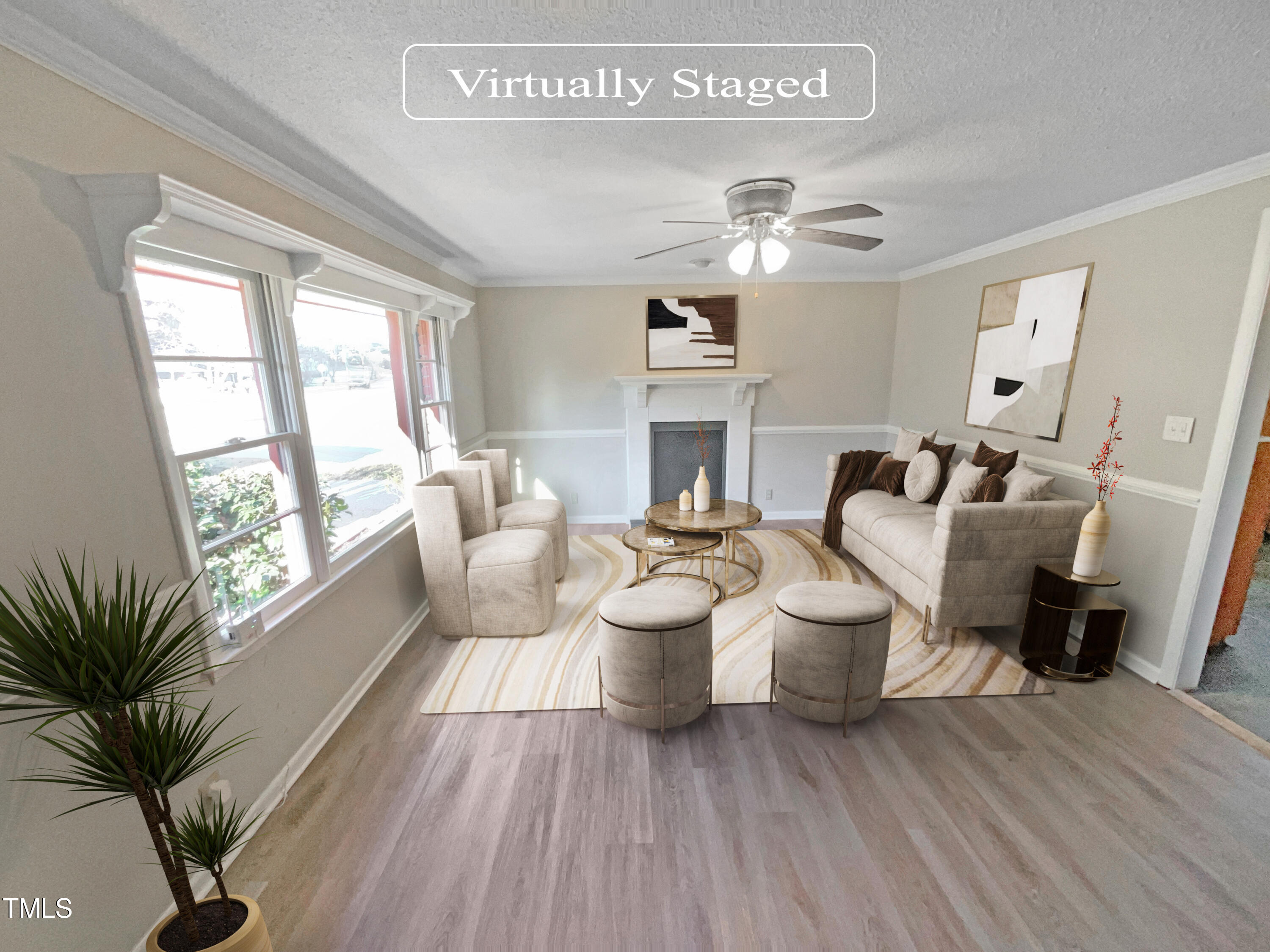3604 Brentwood Road Raleigh, NC 27604 - Photo 2 of 21 Virtually Staged