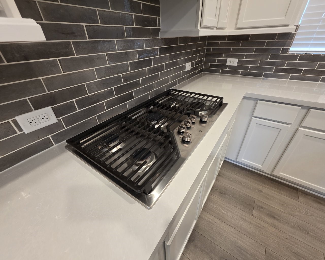 396 Weimer Lagoon Road La Porte, TX 77571 - Photo 6 of 25 a stove top oven sitting inside of a kitchen