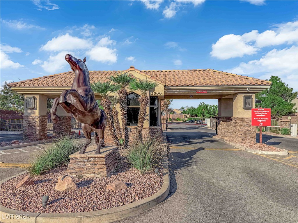3486 Osprey Ridge Court Las Vegas, NV 89122 - Photo 41 of 49 Guard gated entry