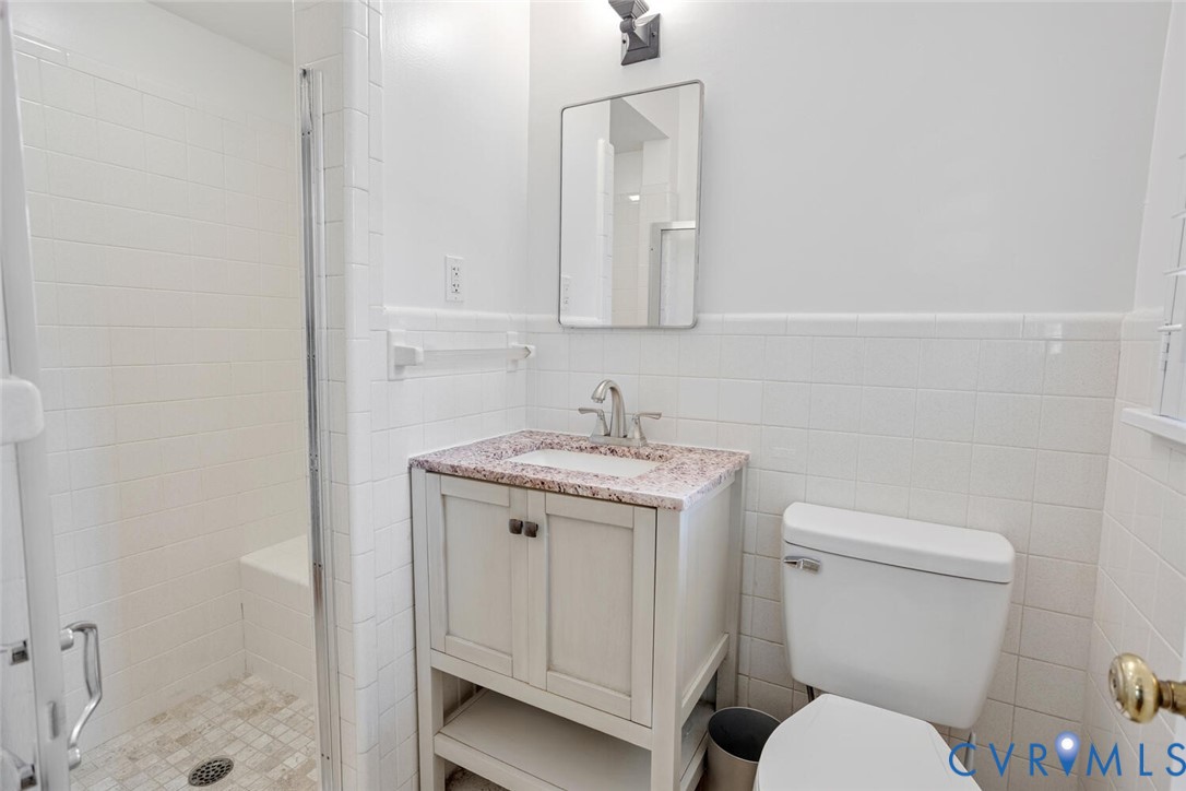 307 North Wilkinson Road Richmond, VA 23227 - Photo 20 of 48 Primary Bathroom with Walk in Shower